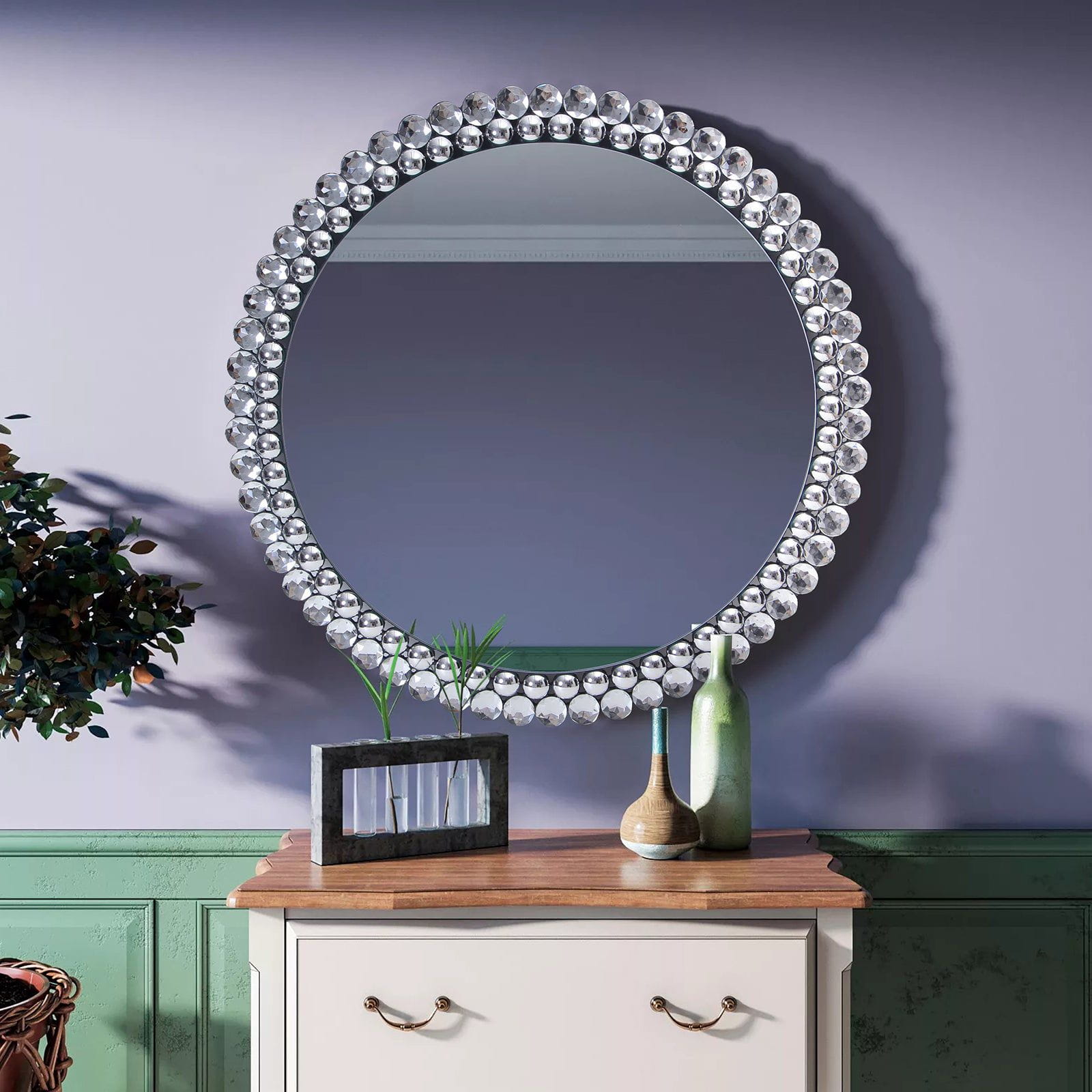 Jeweled mirror shop